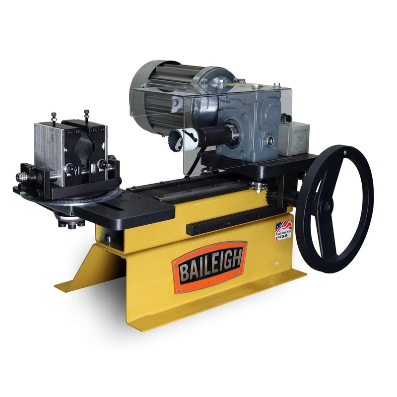 Baileigh TN-300; 110V Bench Top Hole Saw Tube and Pipe Notcher, Will Notch 3/4" to 3" OD BI-1008056