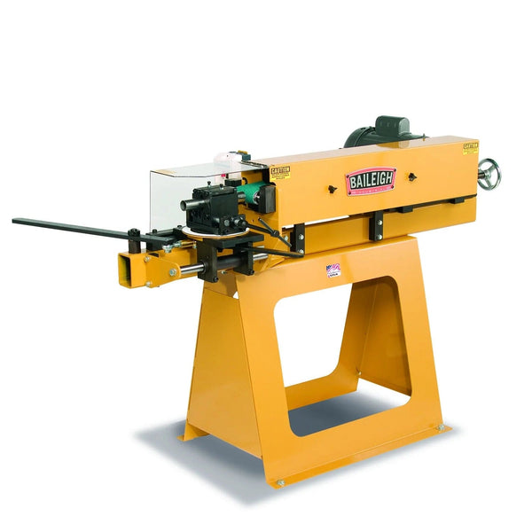 Baileigh TN-400; 220V 1Phase 3HP Abrasive Belt Notcher, 4" Belt Width, Will Notch 3/4" to 2" OD BI-1008057