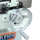 Baileigh VM-626-1; 110V 1.5HP 9 Speed Vertical Turret Knee Mill R8 Spindle w/Stand, Work Light, & 1-Shot Lubricator BI-1017634