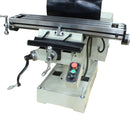 Baileigh VM-836E-1; 120V Vertical Mill, 8" x 36" Table, 8 Speed Includes R8 Spindle, Coolant, Lubricator, Work Light BI-1020694
