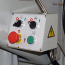 Baileigh VM-949E-VS; 220V 1Phase 3HP Vertical Mill, 9" x 49" Table, Variable Speed Pulley System, X Power Feed, DRO BI-1019108