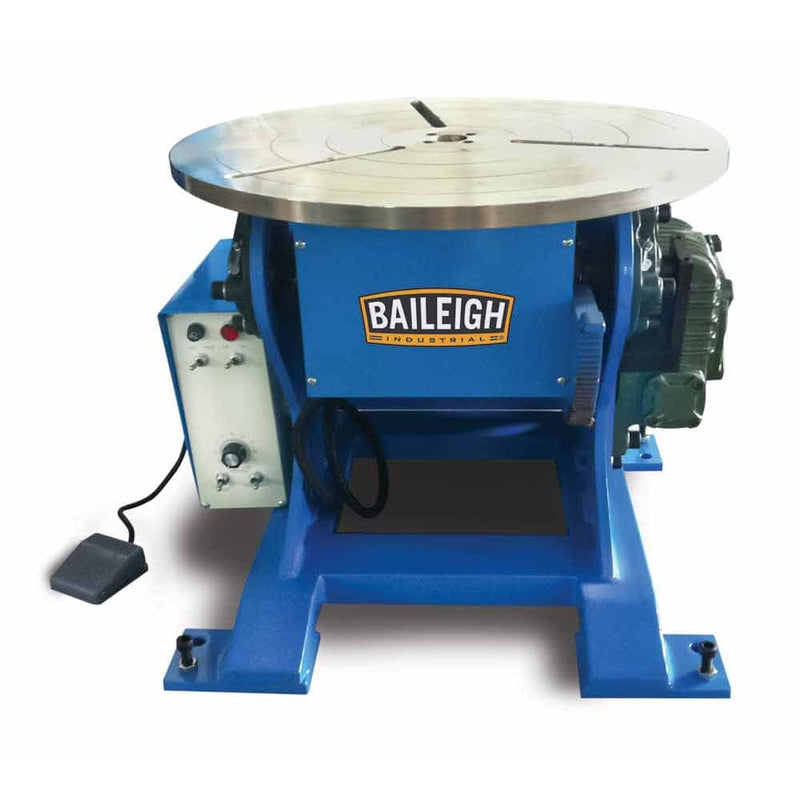 Baileigh WP-1100; 110V 19.5" Welding Positioner, 1100 lbs Capacity and 90 degrees BI-1008392