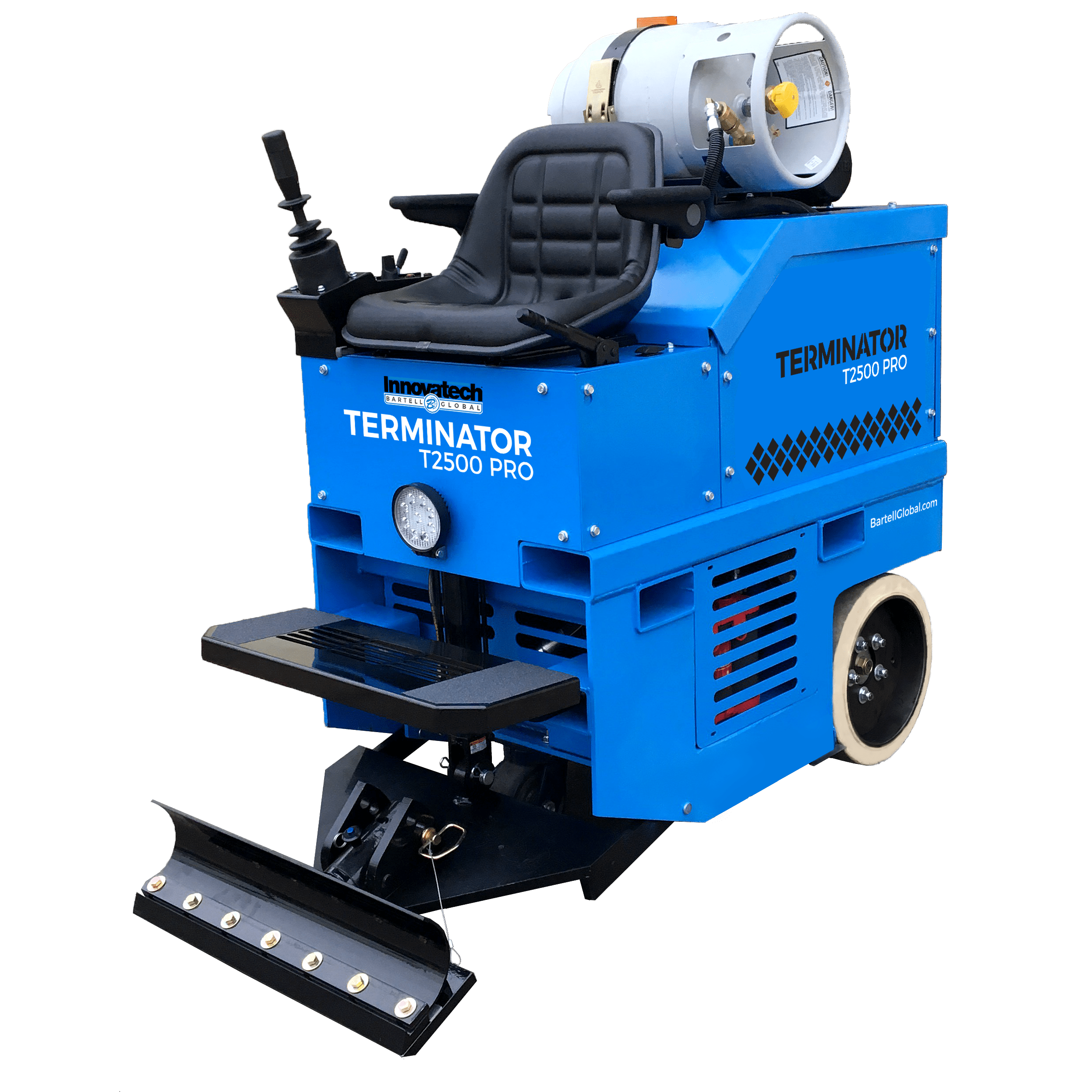 Tile Terminator Bartell Global Terminator Ride-On Floor Scraper, Tile Removal Machine,
