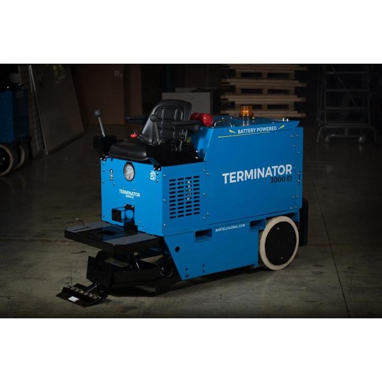 Tile Terminator Bartell Global Terminator Ride-On Floor Scraper, Tile Removal Machine