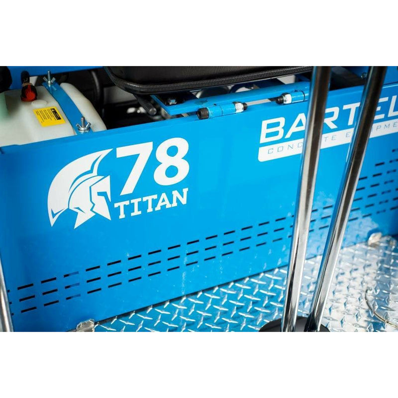 Bartell Global Titan 78 Ride On Power Trowel,  Honda/Kohler Engine - TITAN78