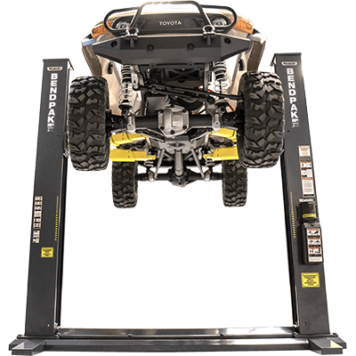 BendPak 1/10 Scale XPR-9S Two Post Lift Diecast Model - Gray - 5920150