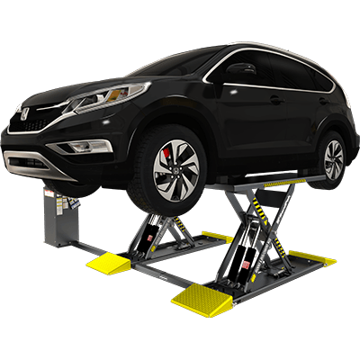 BendPak MDS-6LP Mid-Rise Scissor Lift For Cars 6,000 Lb. Capacity, Open Center, 1-Phase -  5175226