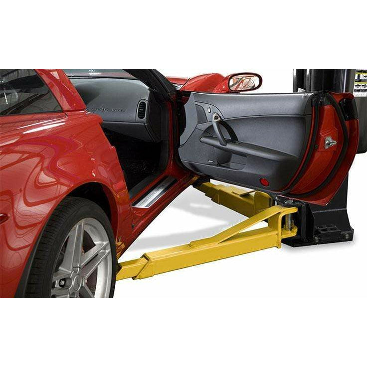 BendPak XPR-10AS 2-Post Car Lift 10,000 Lb. Capacity, Asymmetric Clearfloor, Adjustable Width, Screw Pads - 5175397