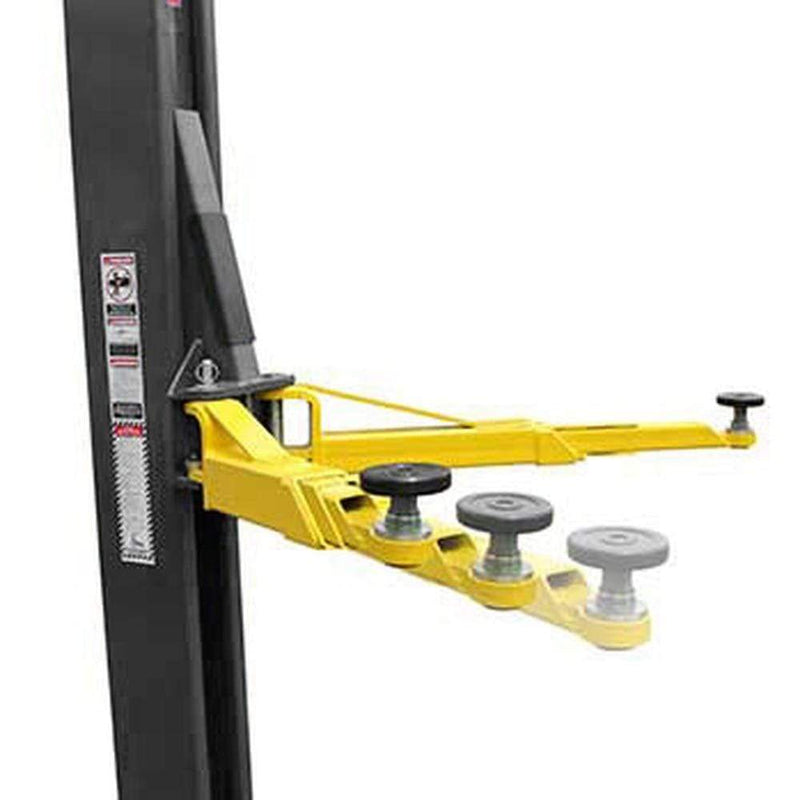 BendPak XPR-10AS-LP 2-Post Car Lift, 10K Capacity, Asymmetric Clearfloor, Adjustable Width, Screw Pads, LOW-PRO ARMS -  5175398