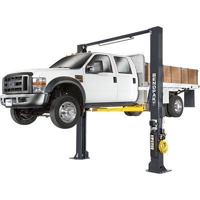 BendPak XPR-12CL 2-Post Car Lift 12,000 Lb. Capacity, Clearfloor Triple-Telescoping Arms - 5175405