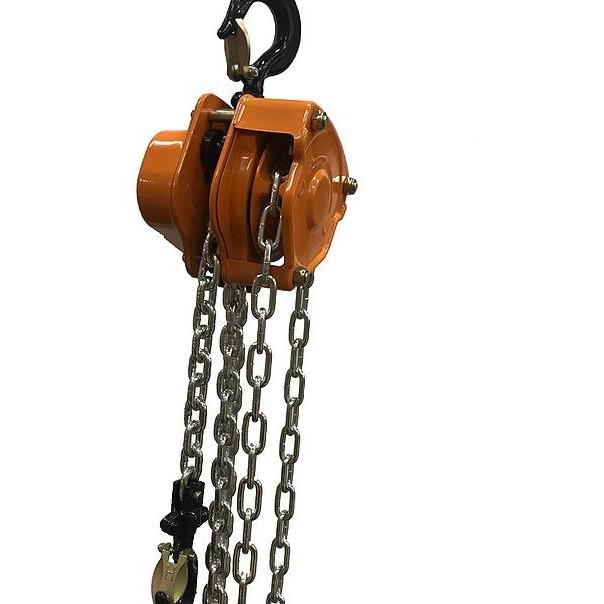 Bison Lifting Equipment CH05-10 10 1/2 Ton Manual Chain Hoist 10ft Lift