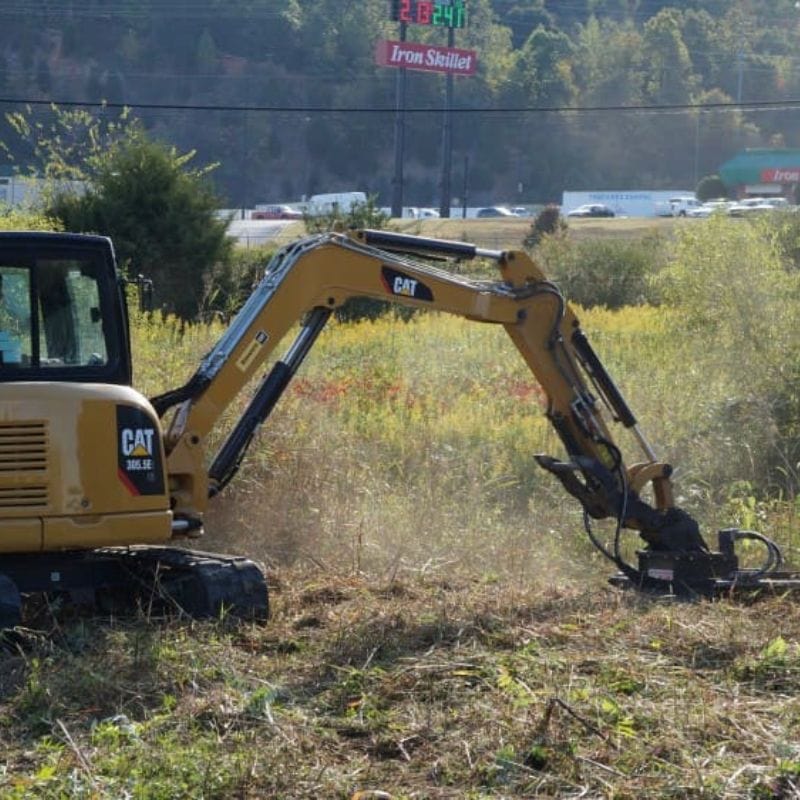 Brush Cutter Mini Excavator HD | Blue Diamond