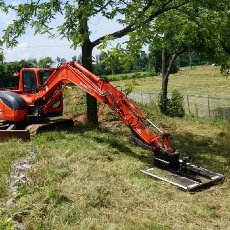 Brush Cutter Mini Excavator HD | Blue Diamond