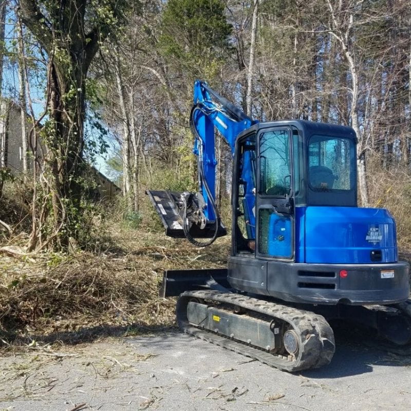 Brush Cutter - Severe Duty Mini Excavator | Blue Diamond 103820