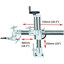 Cantek DC40 - 4 Roll Variable Speed Feder, Universal Stand
