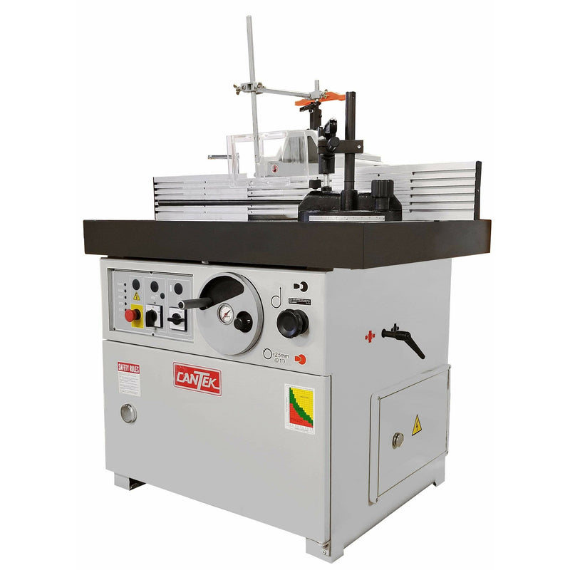 Cantek SS-512CB Spindle Shaper, 5 speeds, 7.5HP 3PH SS-512CB