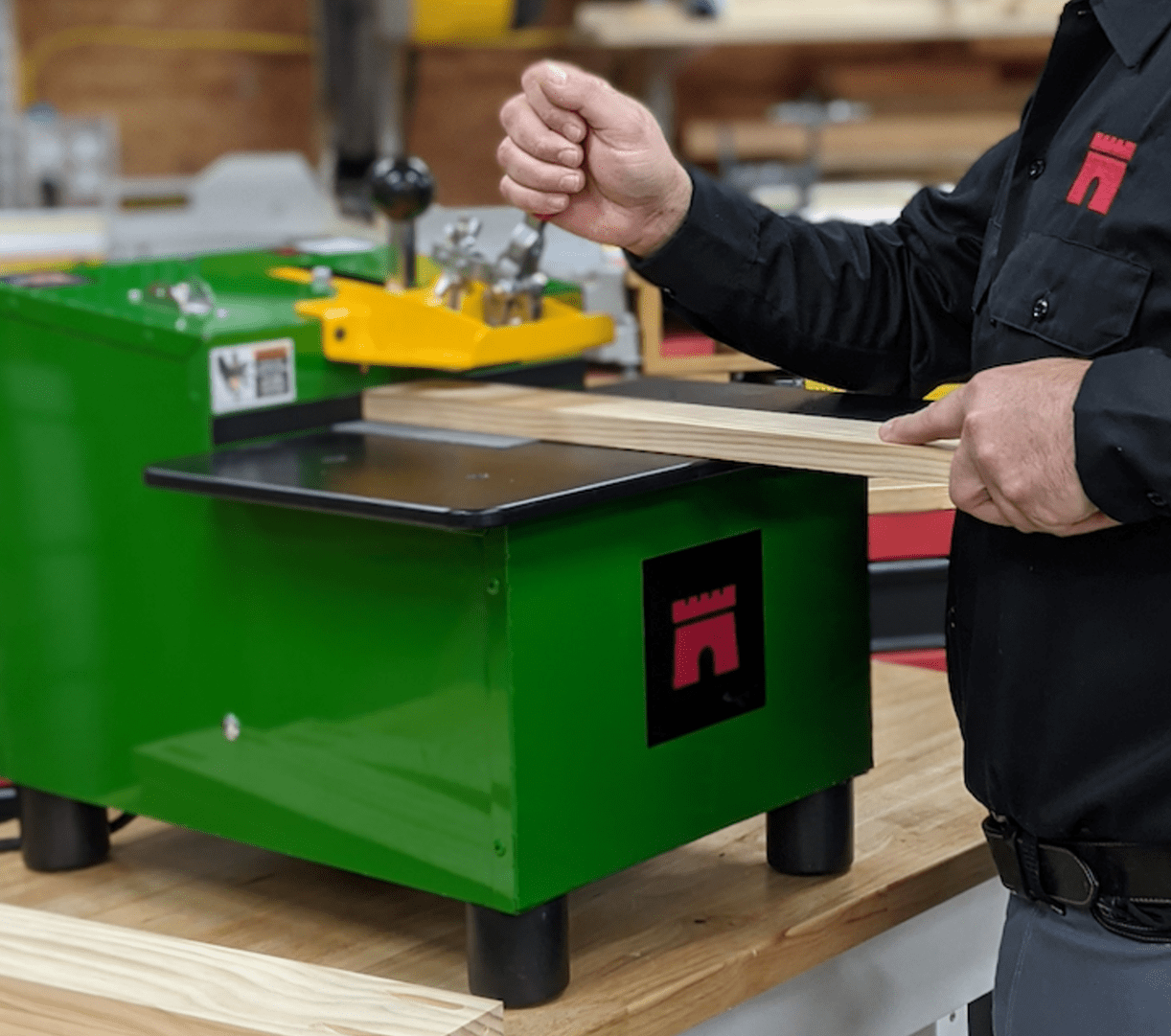 Castle Allignment Machine 12 Benchtop Pocket Hole Machine