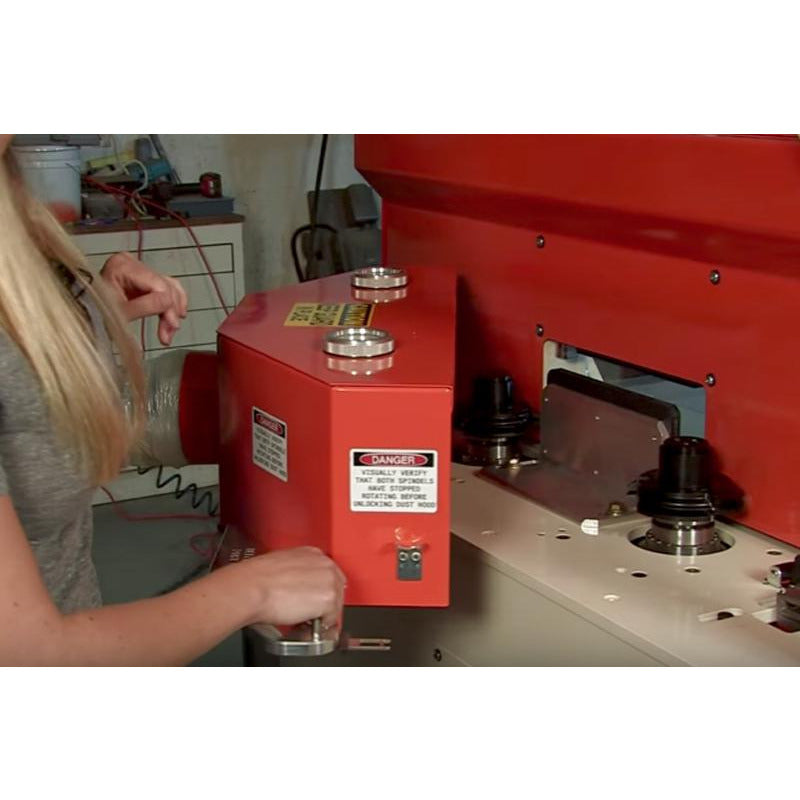 Coping Machine For Rods PMK Systems Coping Machine NEW C-1203 PLC / HSK with Quick Change Spin