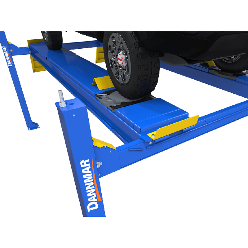 Dannmar D4-12A 12K Capacity 4-Post Alignment Lift Includes Slip Plates and Turnplates - 5175318