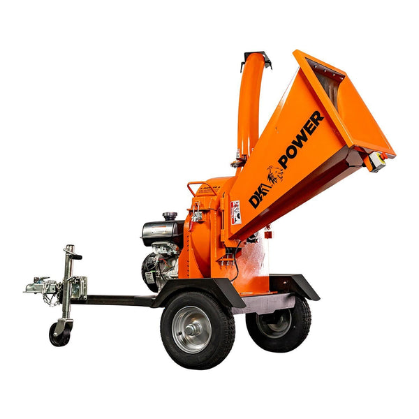 DK2 4 Inch Wood Chipper - High Speed Disc - OPC514 With Trailer