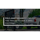 DK2 4FT X 8FT SINGLE AXLE FOLDING TRAILER KIT MFT4X8