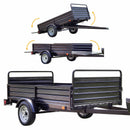 Dk2 5FT X 7FT SINGLE AXLE UTILITY TRAILER KIT - BLACK MMT5X7