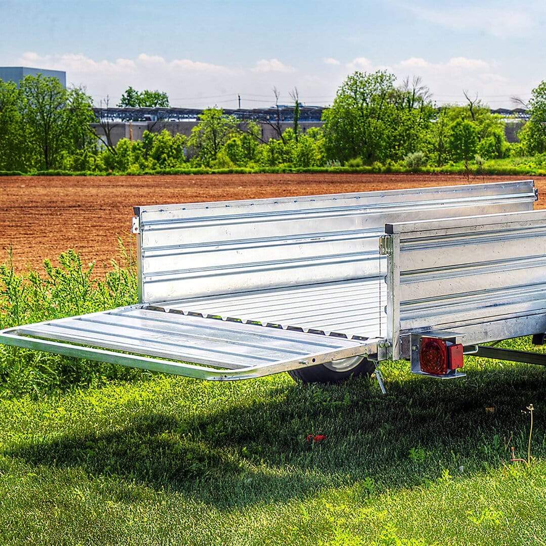 Simple Trailer Single Axle Utility Trailer Kit - Galvanized