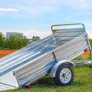 DK2 5FT X 7FT Single Axle Utility Trailer Kit - Galvanized MMT5X7G