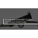 DK2 5FT X 7FT SINGLE AXLE UTILITY TRAILER KIT WITH DRIVE UP GATE - BLACK