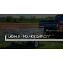DK2 5FT X 7FT SINGLE AXLE UTILITY TRAILER KIT WITH DRIVE UP GATE - GALVANIZED MMT5X7G-DUG