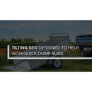 DK2 5FT X 7FT SINGLE AXLE UTILITY TRAILER KIT WITH DRIVE UP GATE - GALVANIZED MMT5X7G-DUG