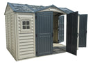 Duramax 10.5 x 8 Shed Apex Pro w/fndtn, 2 windows & side door 40116