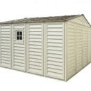 Duramax 10.5x10 Shed Woodbridge Plus w/foundation 40224