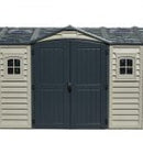 Duramax 15 x 8 Apex Pro Shed w/foundation, 2 windows & side door 40216