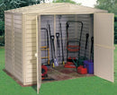 Duramax Duramate 8x5.3 Vinyl Shed w/ Foundation 00184