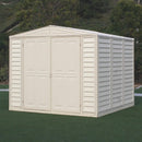 Duramax Duramate 8x8 Vinyl Shed w/ Foundation 00384