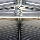 Duramax Imperial Metal Garage Light Gray w/Off White 12x26 55152