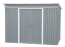 Duramax Pent Roof 8x6 Metal Shed w/ Skylight 20552