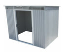 Duramax Pent Roof 8x6 Metal Shed w/ Skylight 20552