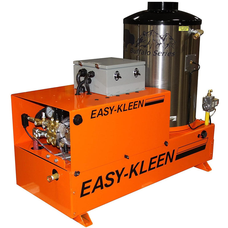 Easy-Kleen 3000 PSI (Propane - Hot Water) Auto Stop Belt-Drive Stationary Pressure Washer (208V 3-Phase) - EZP3010-3-208-A
