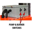 Easy-Kleen 3000 PSI (Propane - Hot Water) Auto Stop Belt-Drive Stationary Pressure Washer (208V 3-Phase) - EZP3010-3-208-A