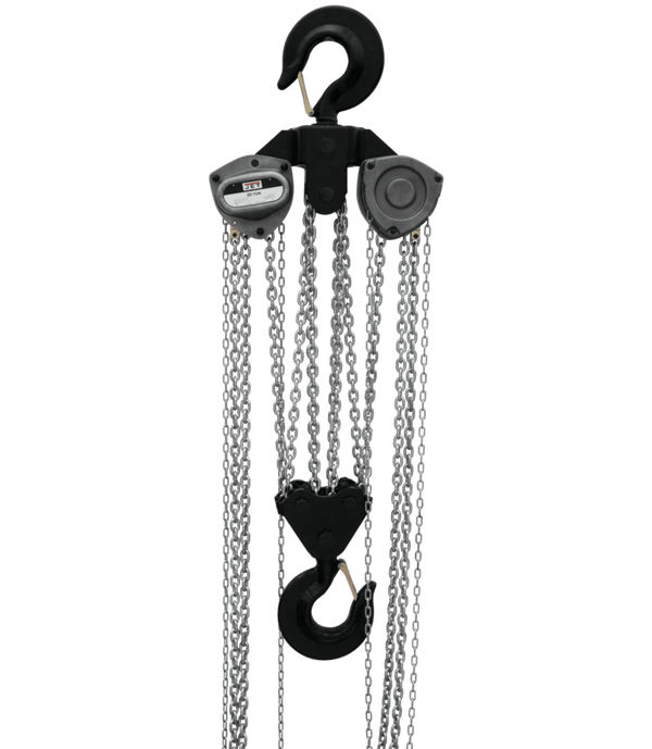 JET 15-Ton Hand Chain Hoist with 15' Lift & Overload Protection | L-100-1500WO-15 JET-109115