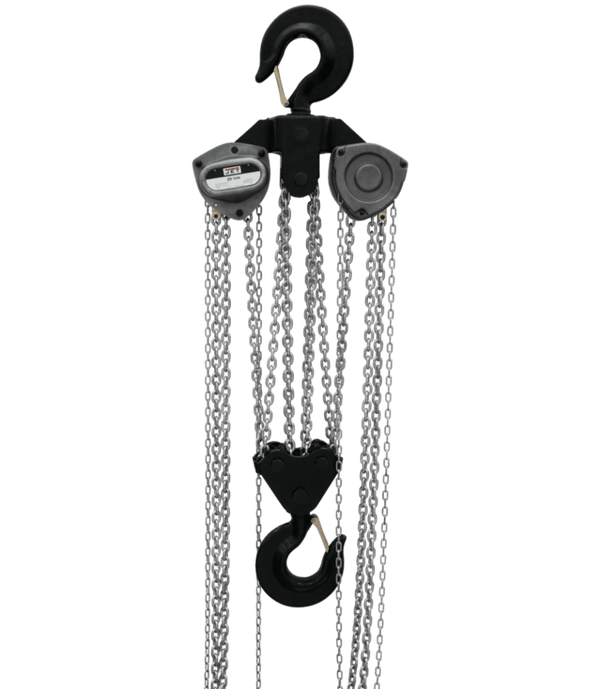 JET 15-Ton Hand Chain Hoist with 30' Lift & Overload Protection | L-100-1500WO-30 JET-109130