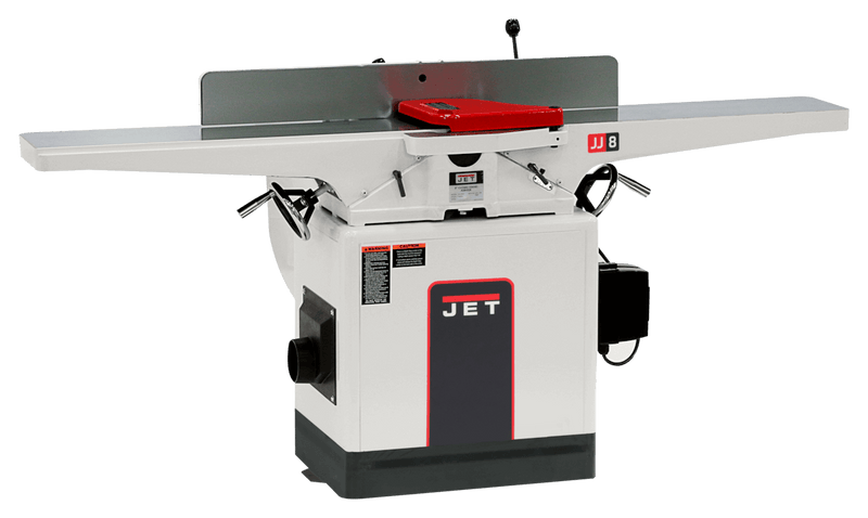 JET 8 inch JWJ-8CS 8" Jointer, 2HP 1 Phase 230V JET-718200K