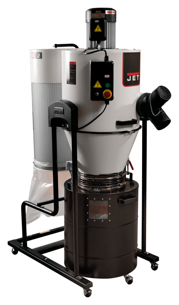 JET JCDC-2 Cyclone Dust Collector, 2HP 1 Phase 230V JET-717520