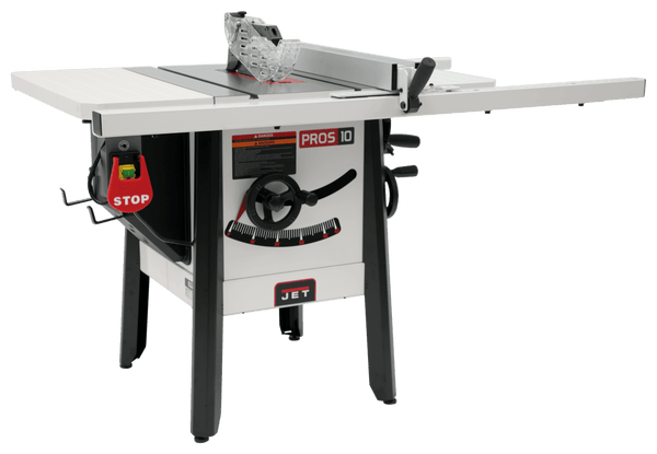 JET JPS-10 10" ProShop Table Saw 1.75HP 1 Phase 115V 30" Fense System, Steel Wing w/ Riving Knife JET-725004K