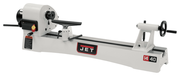 JET JWL-1440VS 14" x 40" Benchtop Variable Speed Wood Lathe, 1HP 1 Phase 115/230V JET-719400