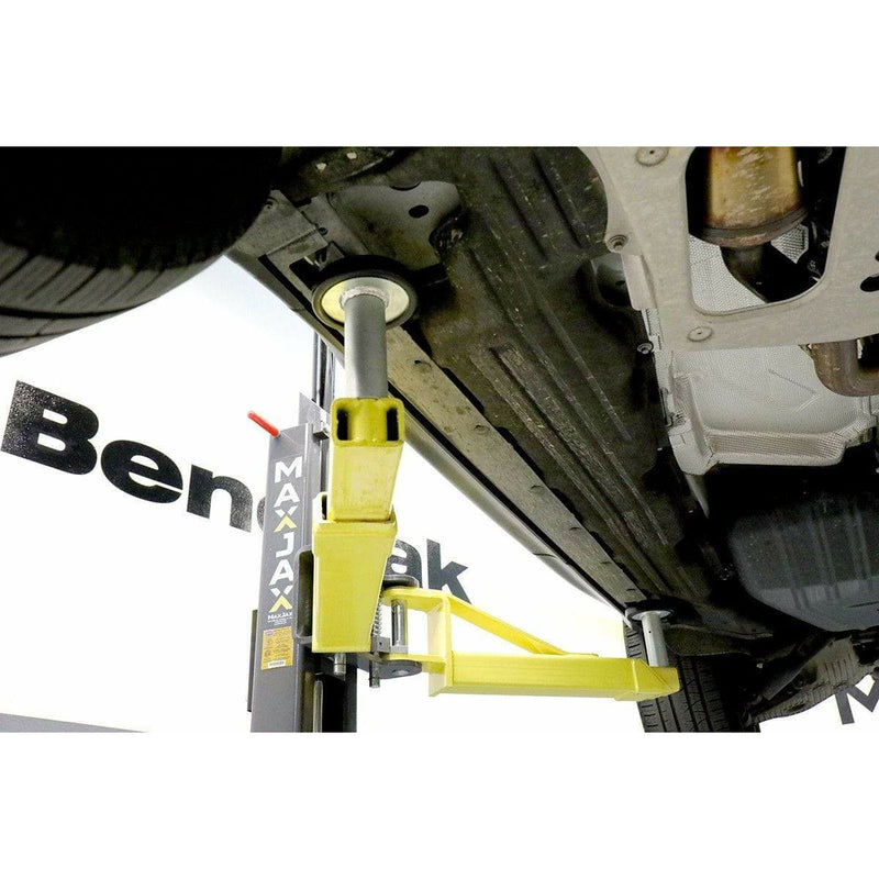 MaxJax M6K Portable Two-Post Garage Car Lift 6,000 Lb Capacity Standard Package ALI Certified - 5175331 5175331