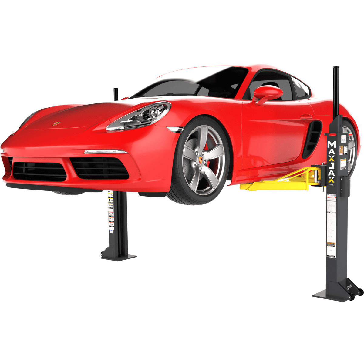 MaxJax M6K Portable Two-Post Car Lift - 6,000 Lb -5175331