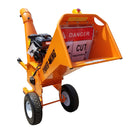 PowerKing (4") 9.5HP Kohler Tow-Behind Wood Chipper Shredder w/ Free Wheel Base Extension & 2 Blades - PK0903 PK0903